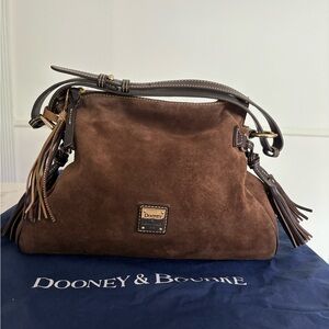 VINTAGE - Dooney & Bourke HoBo Bag w/key chain